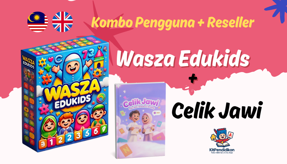 Kombo Wasza Edukids & Celik Jawi