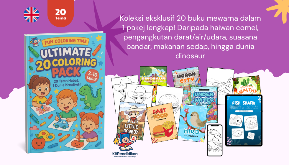 Ultimate 20 Coloring Pack